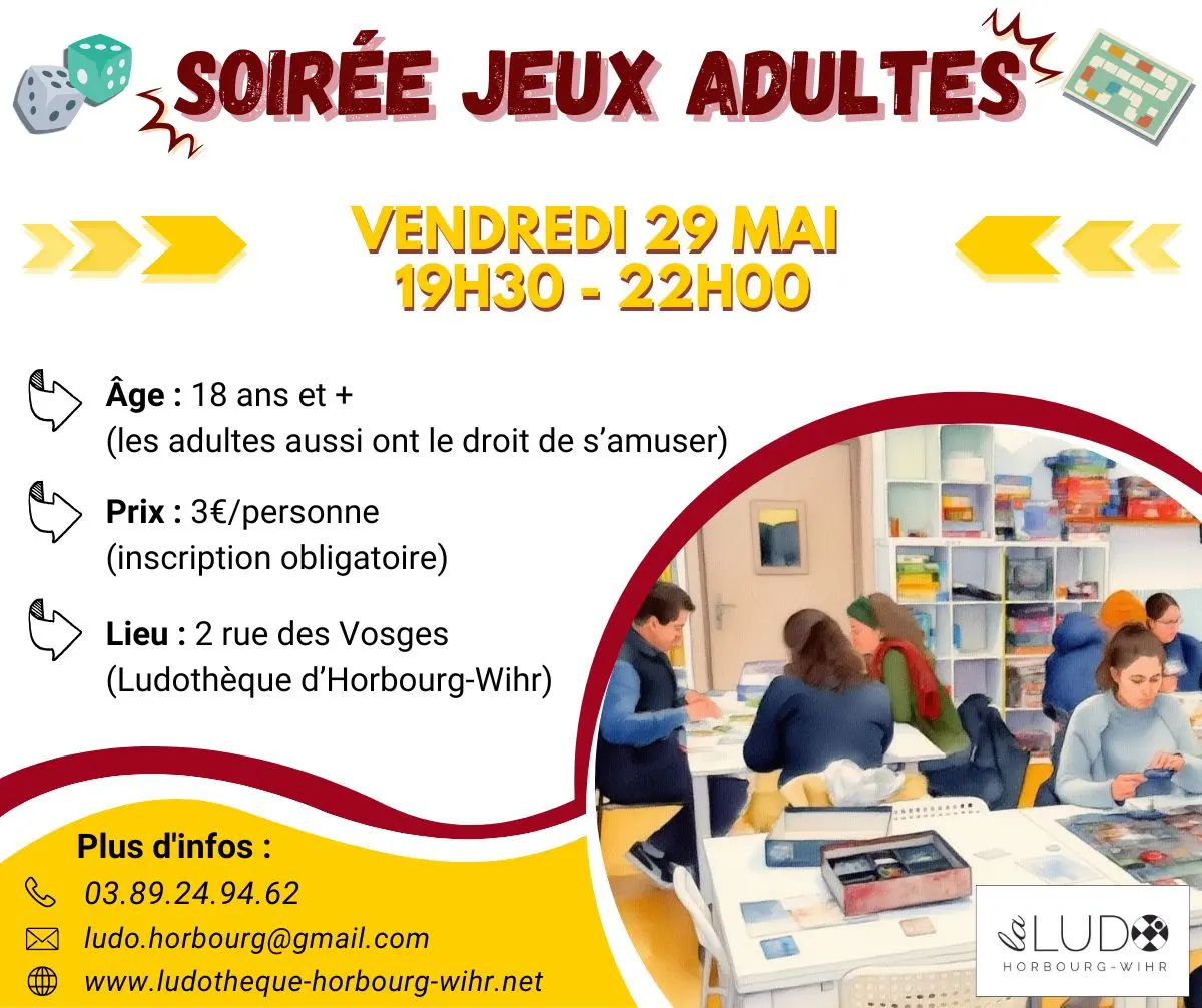 Soirée Jeux Adultes
