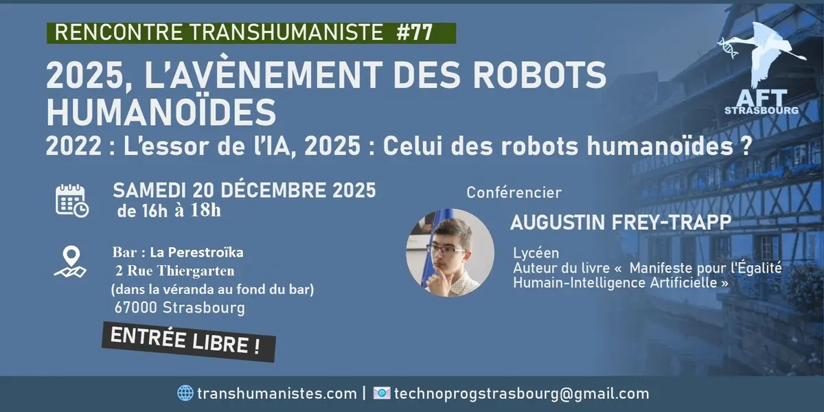 2022 : L’essor de l’IA, 2025 : celui des robots humanoïdes ?