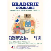 Braderie solidaire du Secours populaire - Colmar