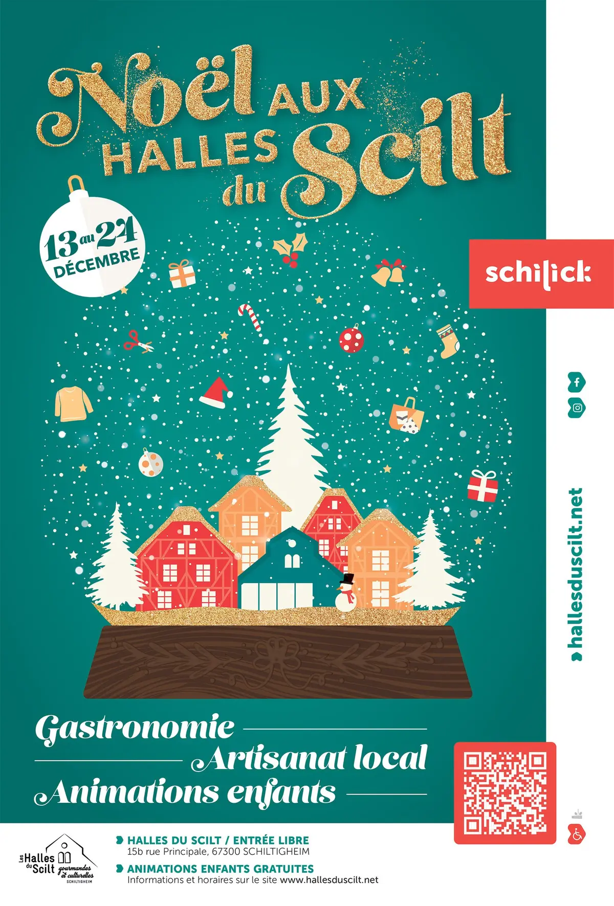 Noël aux Halles du Scilt