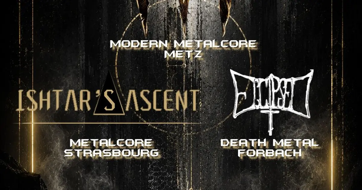 Concert Metal 3 groupes a Maxeville avec A l'EST