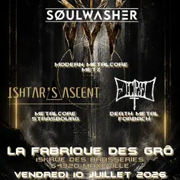 Concert Metal 3 groupes a Maxeville avec A l'EST