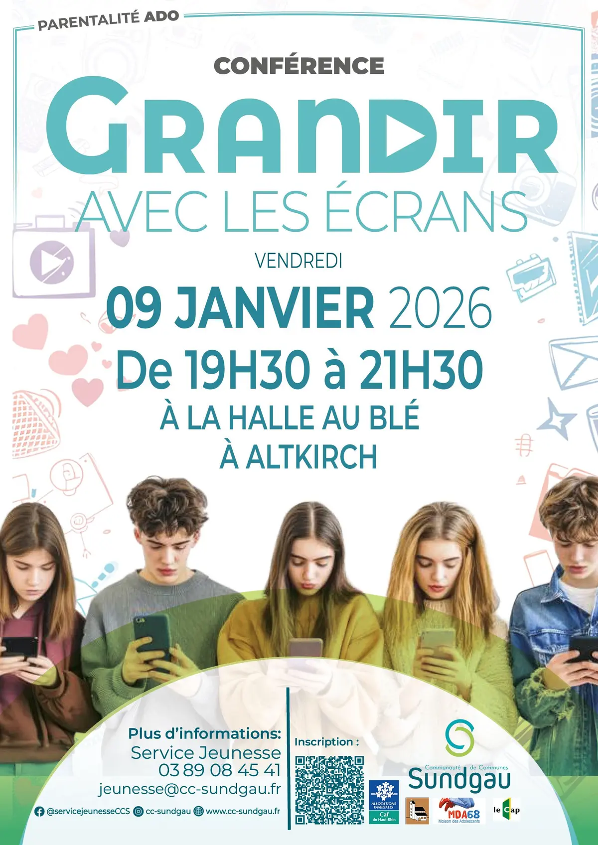 Conférence Grandir avec les écrans