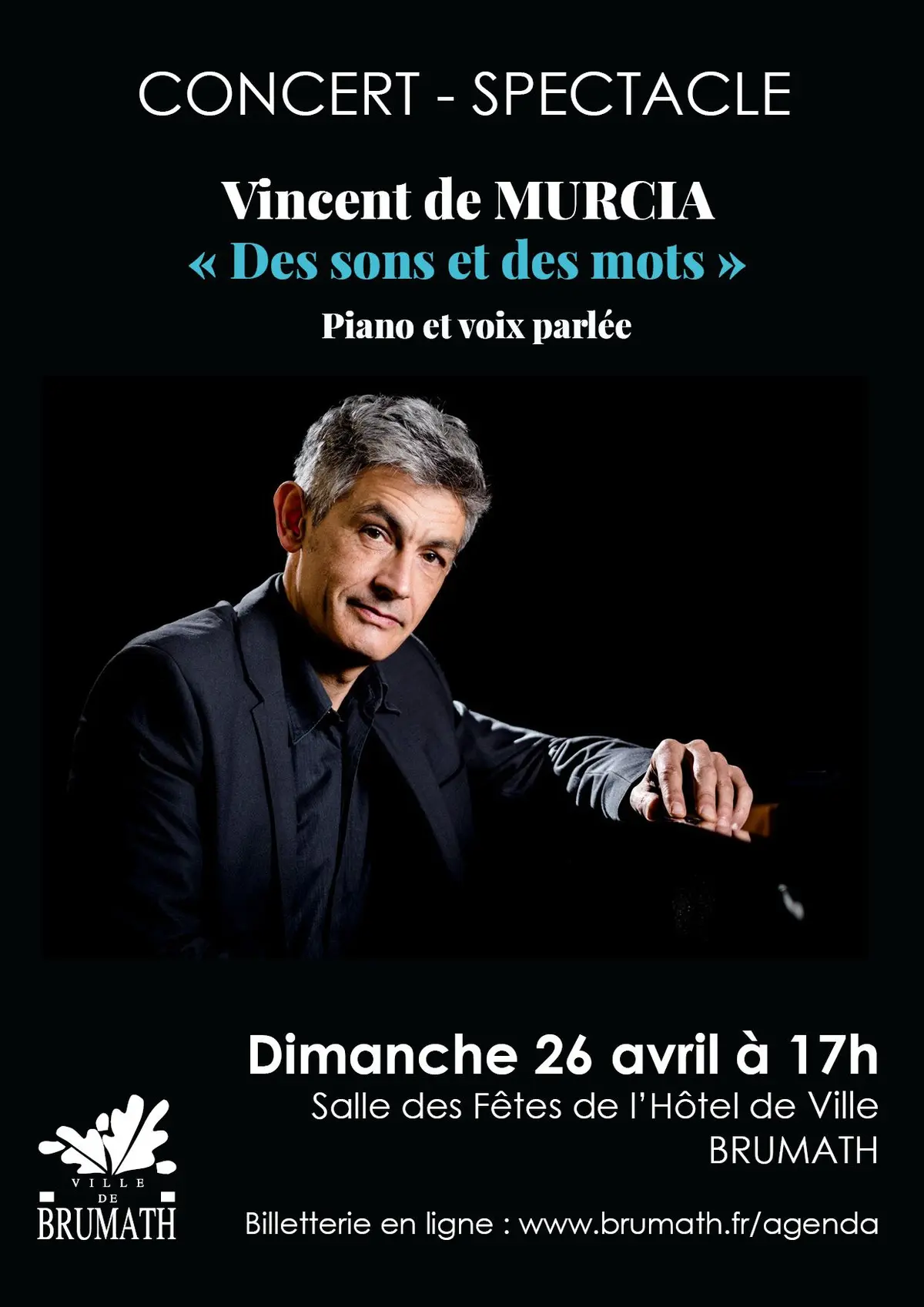 Spectacle : Vincent DE MURCIA Des sons et des mots