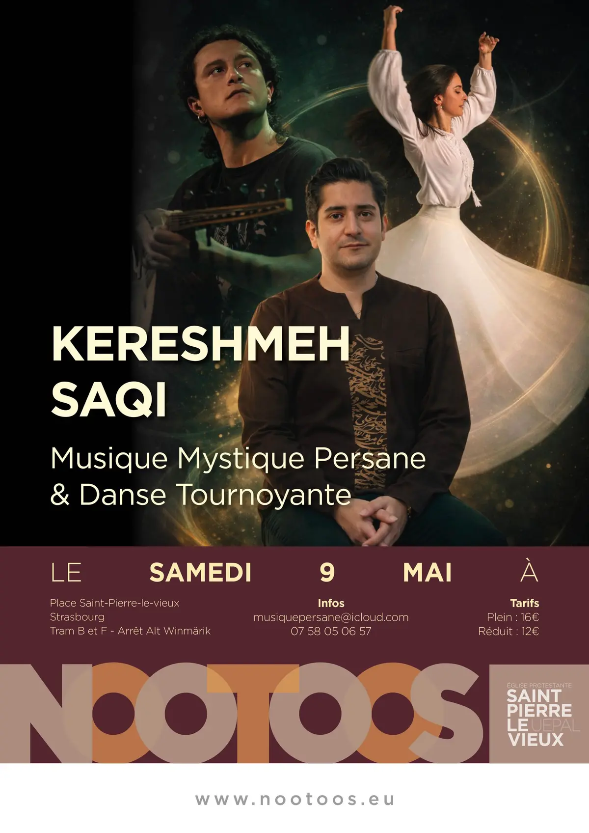 KERESHMEH SAQI : Musique Mystique Persane & Danse Tournoyante