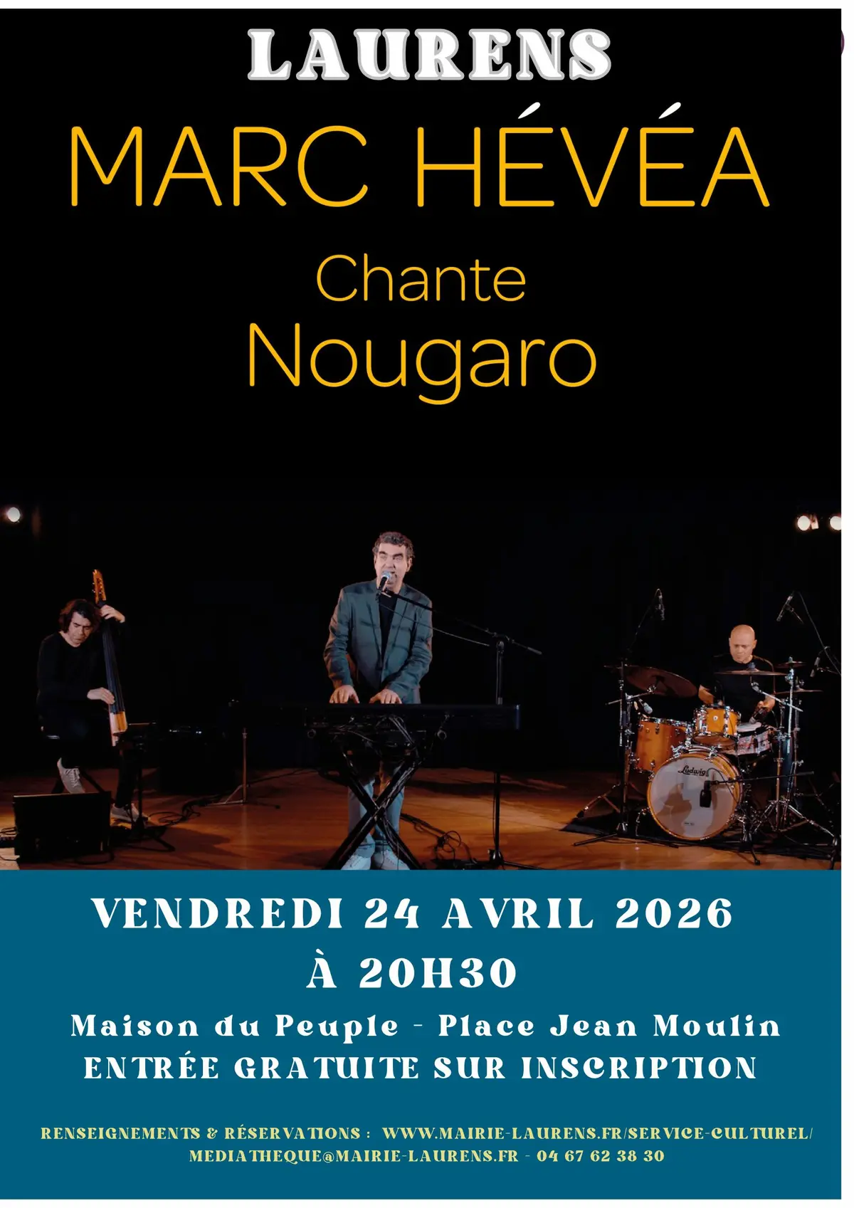 Marc Hévéa chante Nougaro