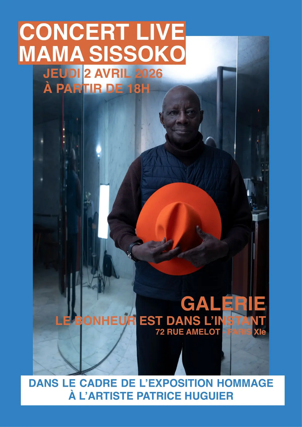 Concert de Mama Sissoko - Exposition Les Oiseaux déguisés 