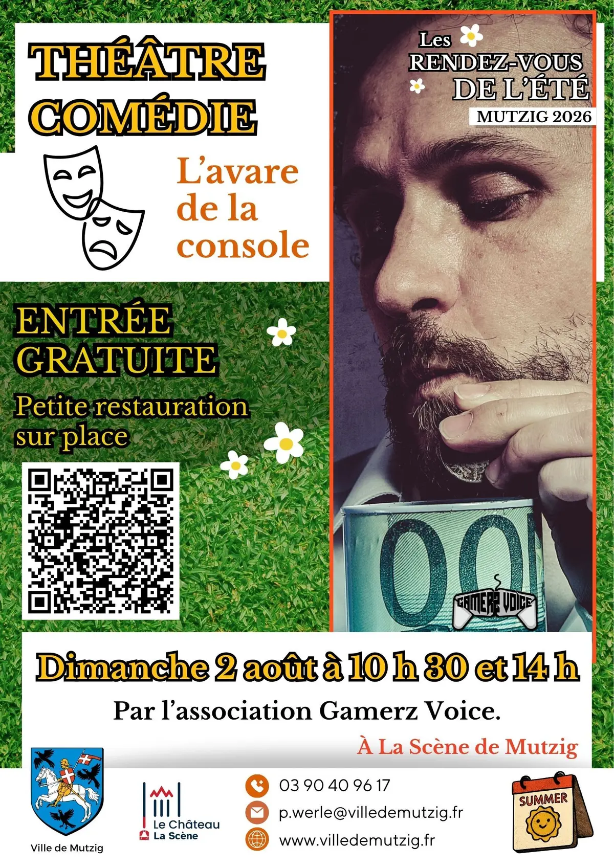 L’avare de la console (comédie)