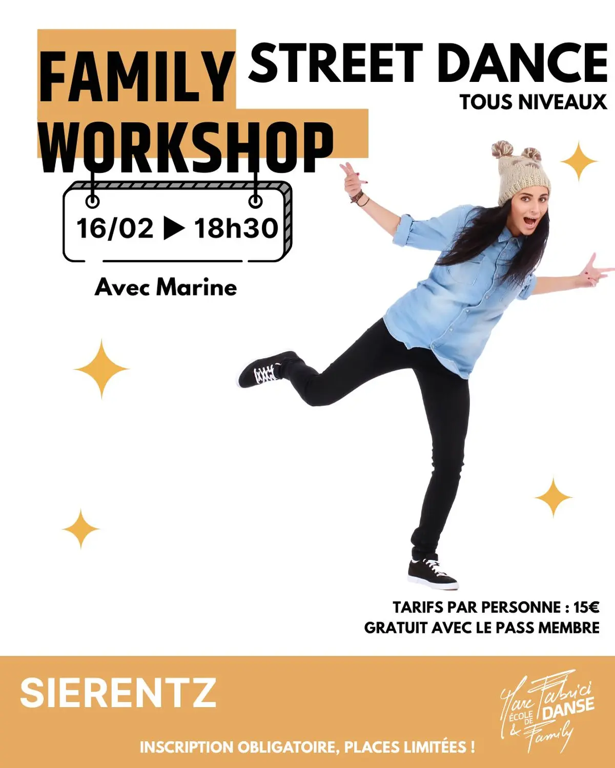 Family Workshop – Street Dance (Tous niveaux ados / adultes)
