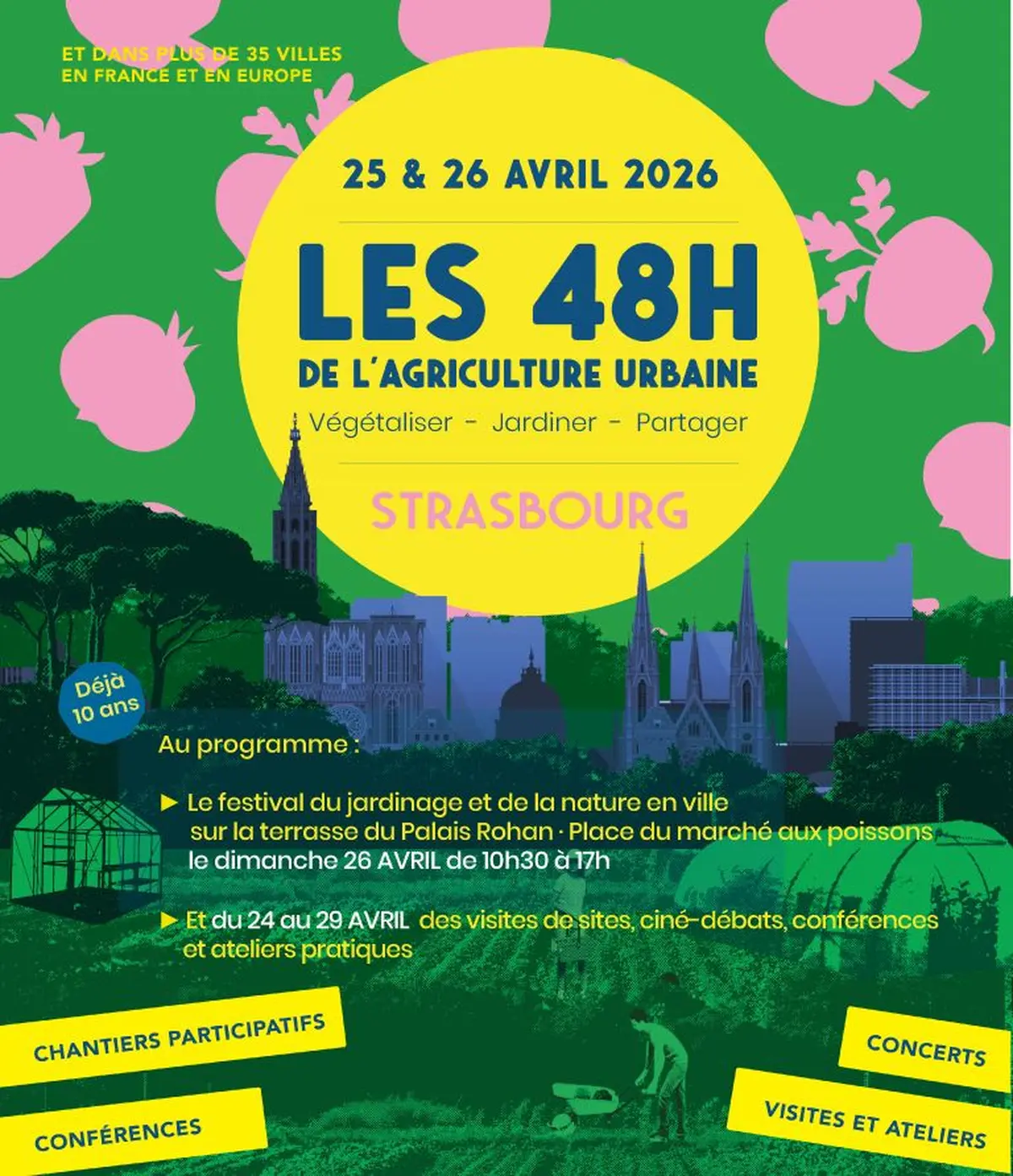 Le festival du jardinage et de la nature en ville - Strasbourg