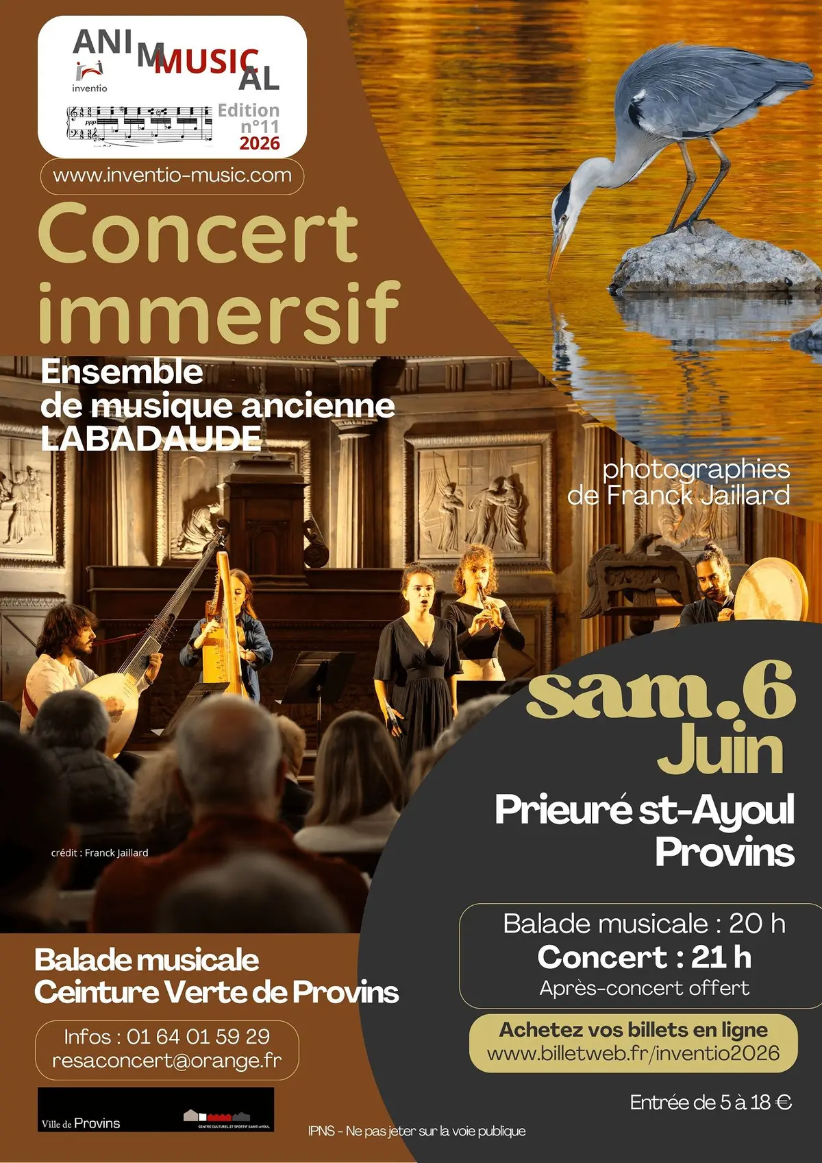 Concert immersif : ensemble baroque Labadaude