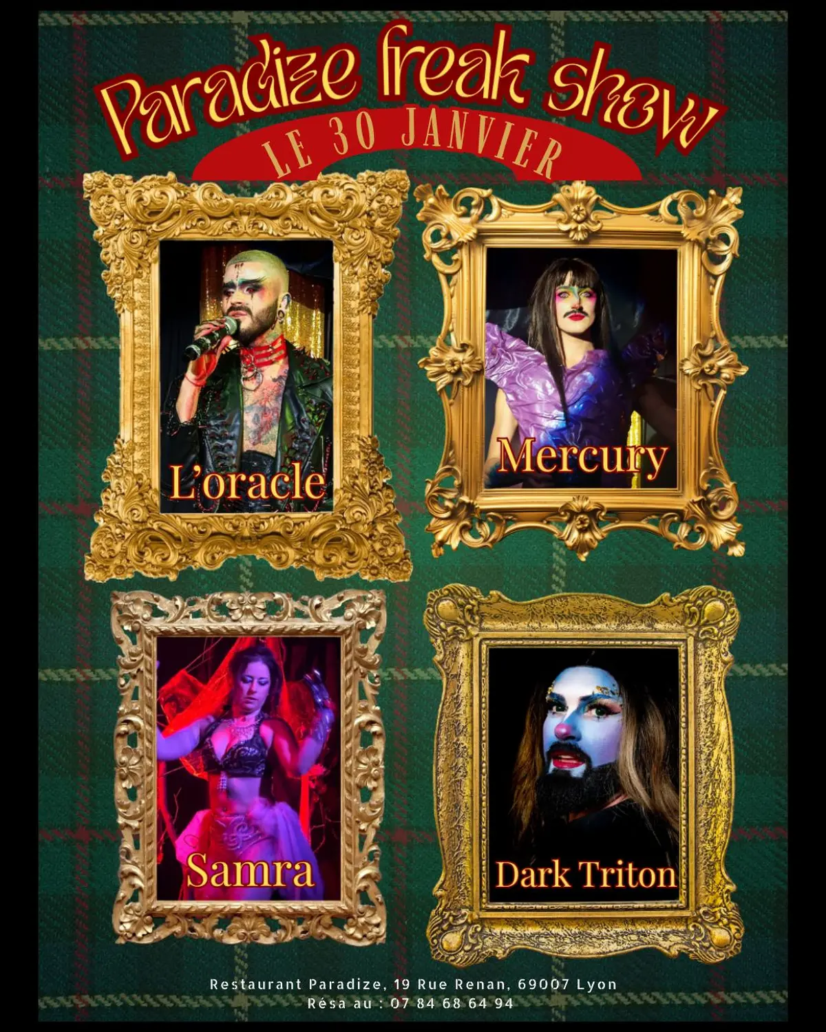 CABARET Paradize Freak Show 