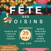 Dîner des voisins du quartier Saint-Joseph