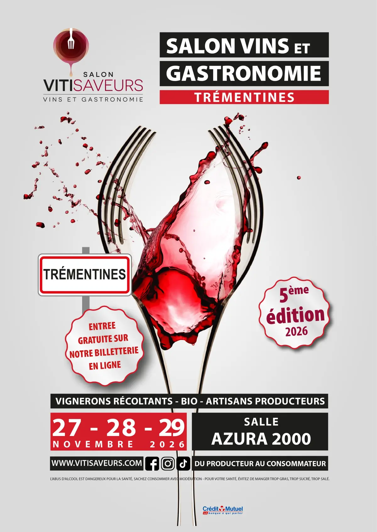 Salon Vitisaveurs à Trémentines : Vins & Gastronomie 