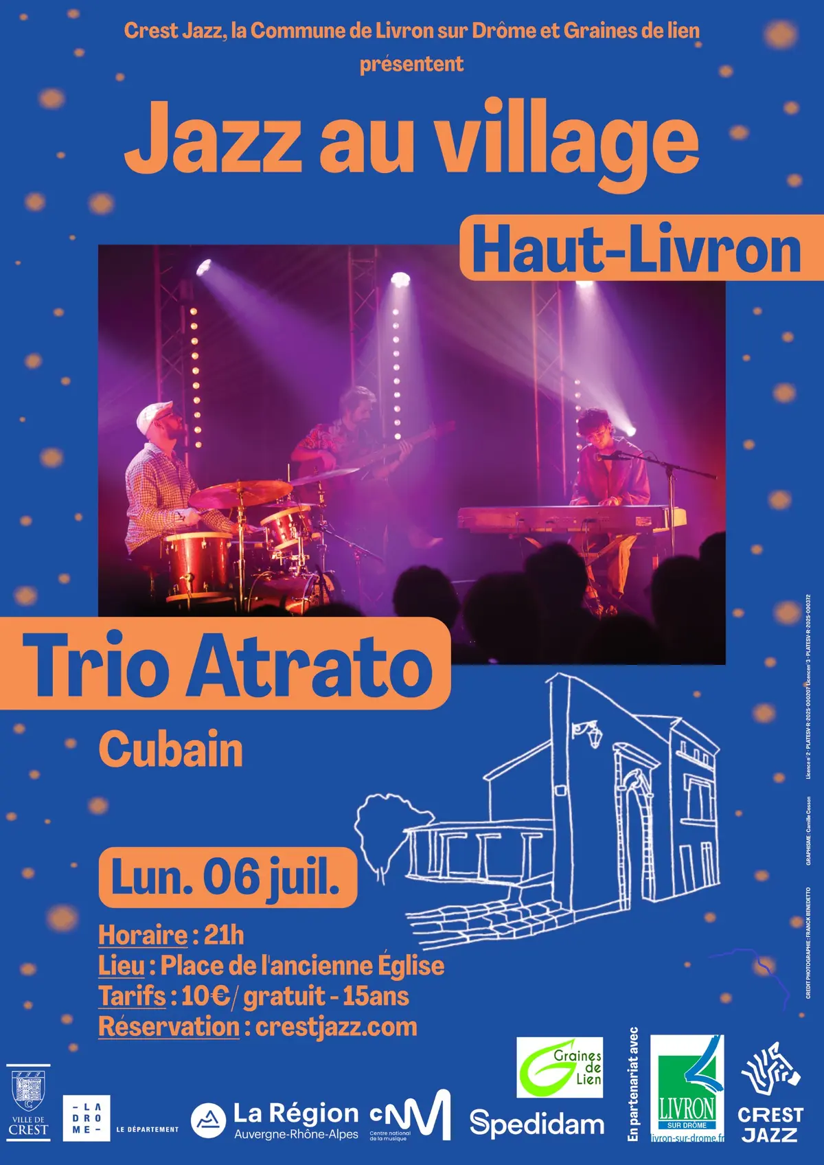 Concert de musique avec le Trio Atrato