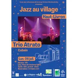 Concert de musique avec le Trio Atrato
