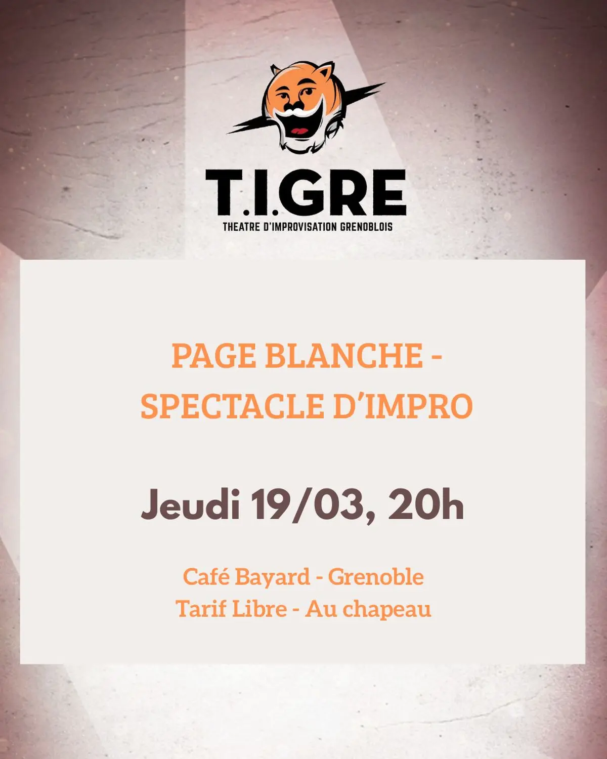 Spectacle d'improvisation