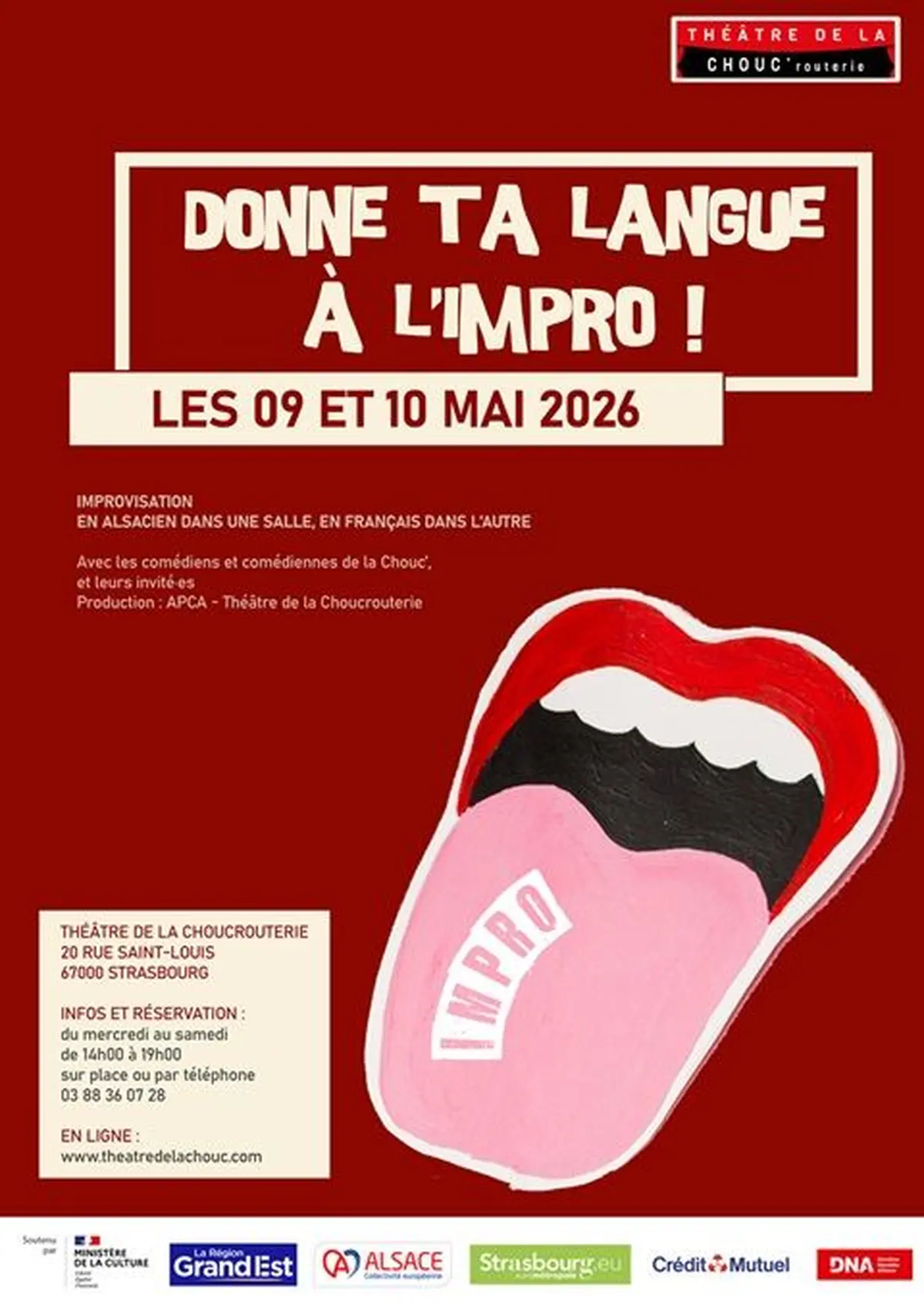 Donne ta langue à l'impro !