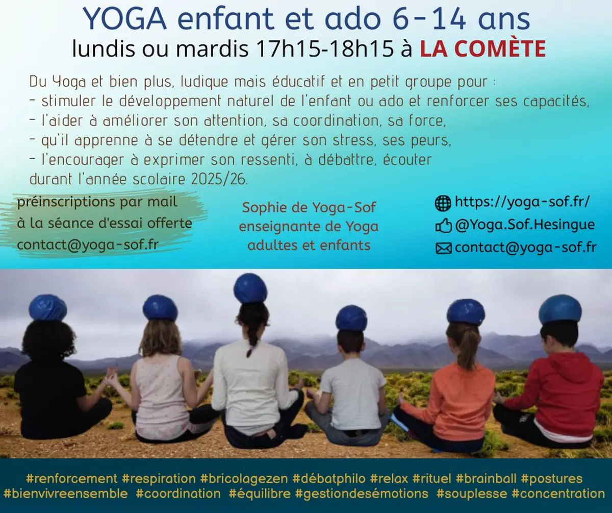Rentrée Yoga enfant à Hésingue 68