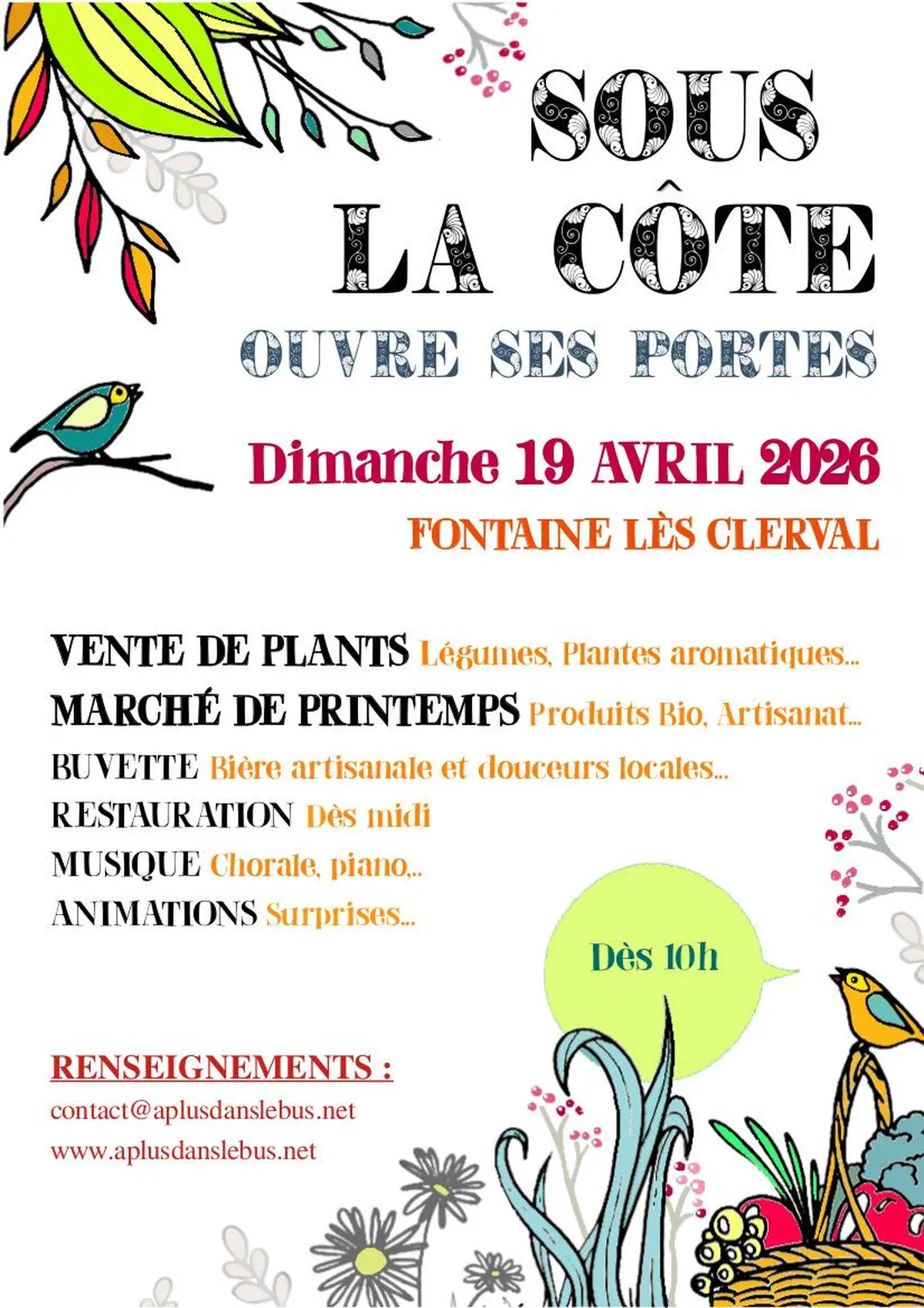 Marché de printemps