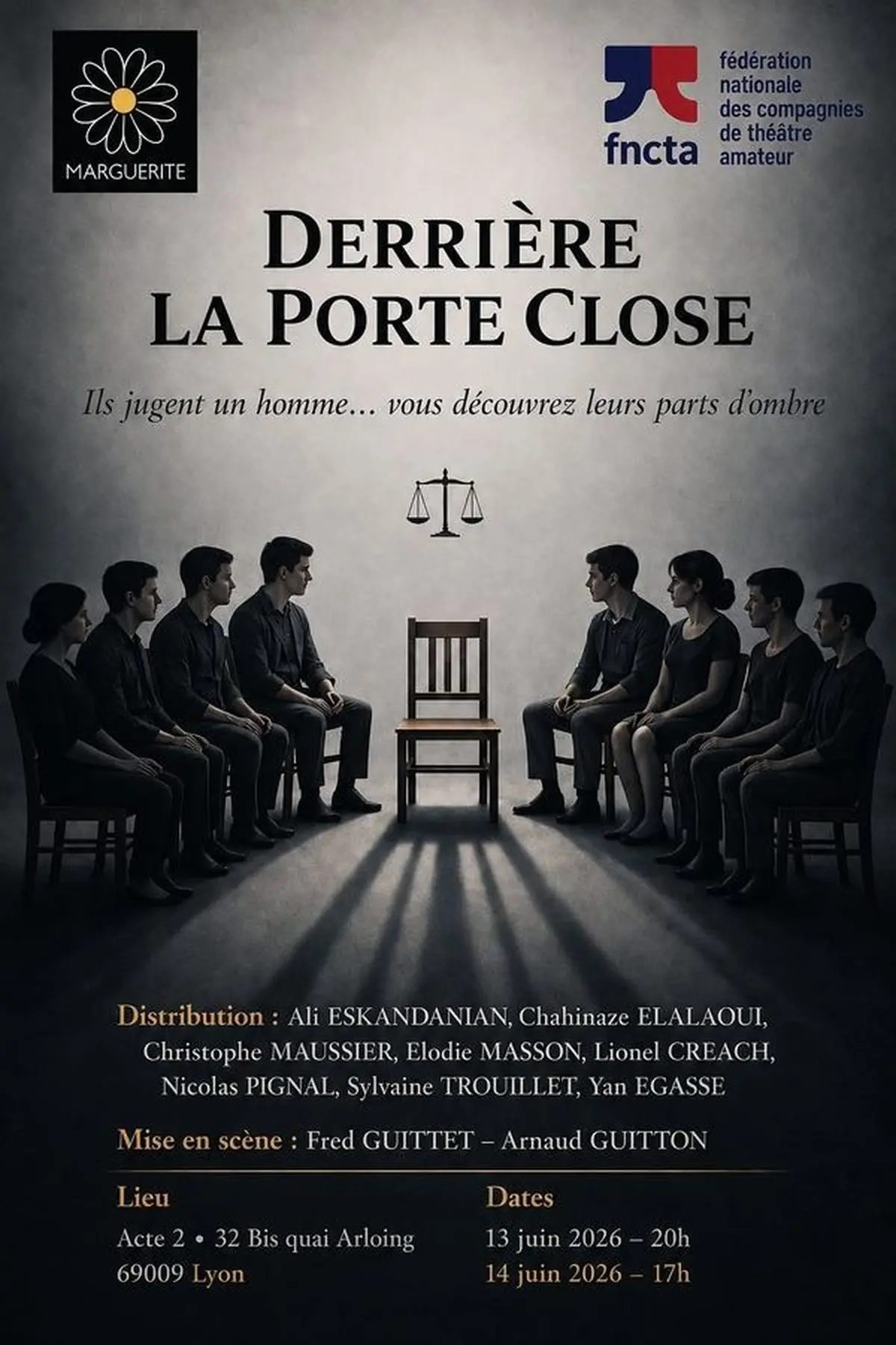 Derrière la porte close
