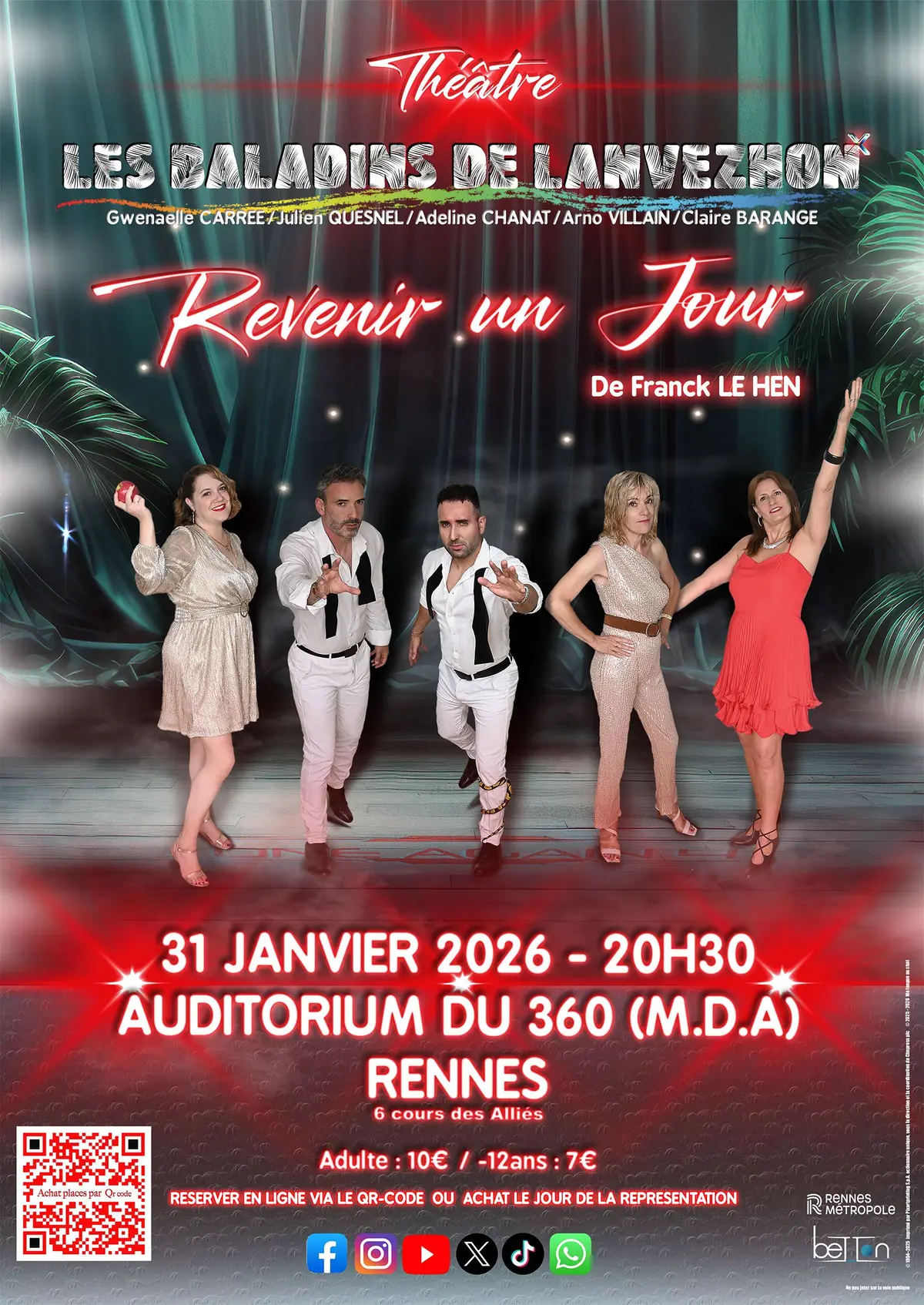 Baladins de Lanvezhon - Revenir Un Jour de Franck LE HEN -