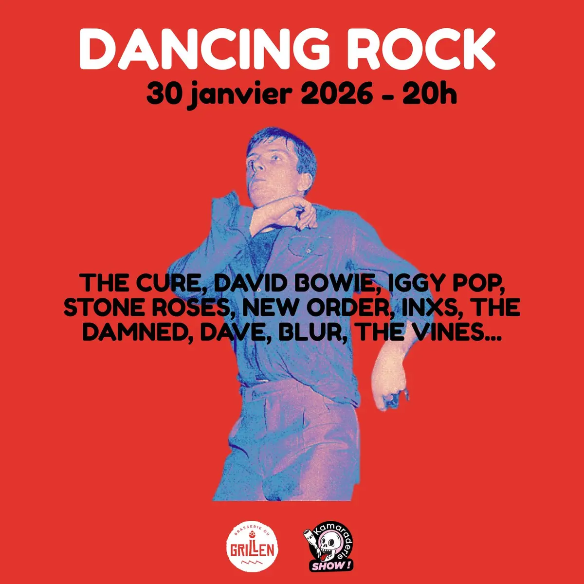 Soirée dansante : dancing Rock à la Brasserie du Grillen