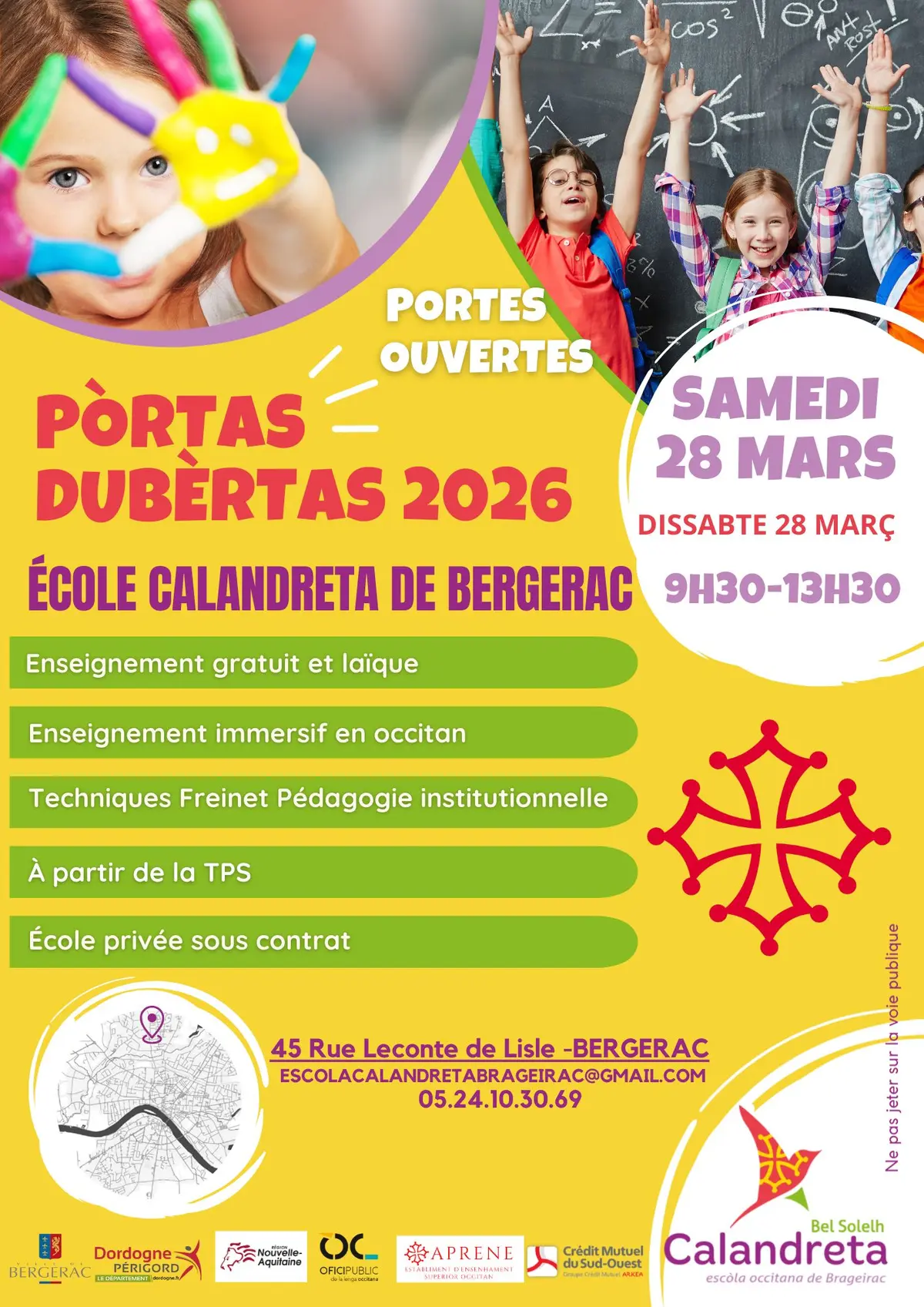 Portes Ouvertes Ecole Calandreta