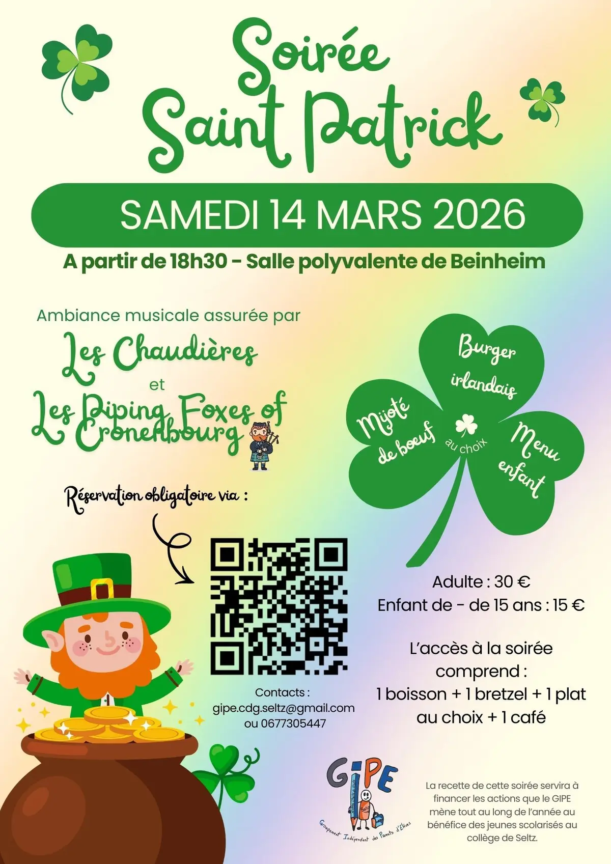 Soirée de la Saint Patrick