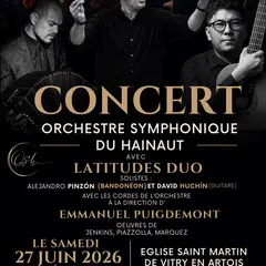 L’Orchestre Symphonique du Hainaut avec Latitudes Duo