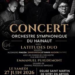 L’Orchestre Symphonique du Hainaut avec Latitudes Duo