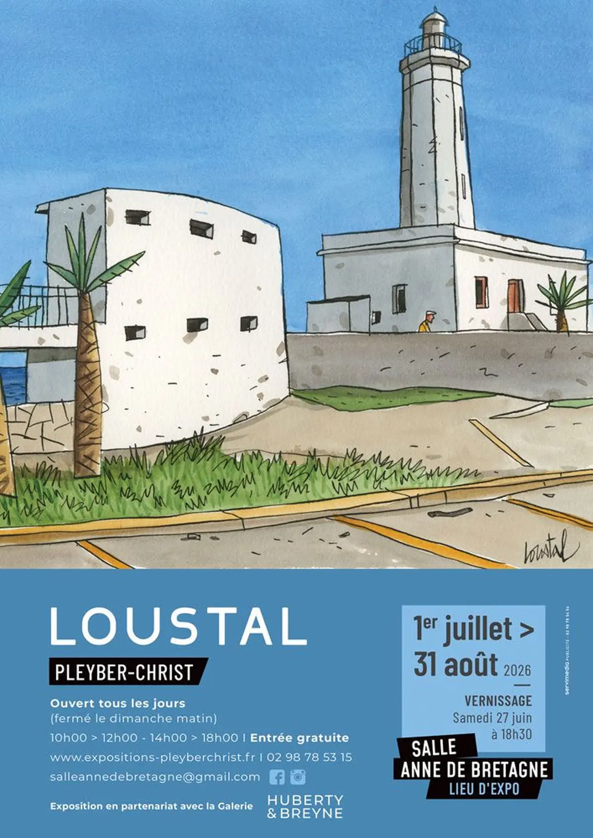 Loustal : l’univers d’un maître de l’illustration à découvrir cet été