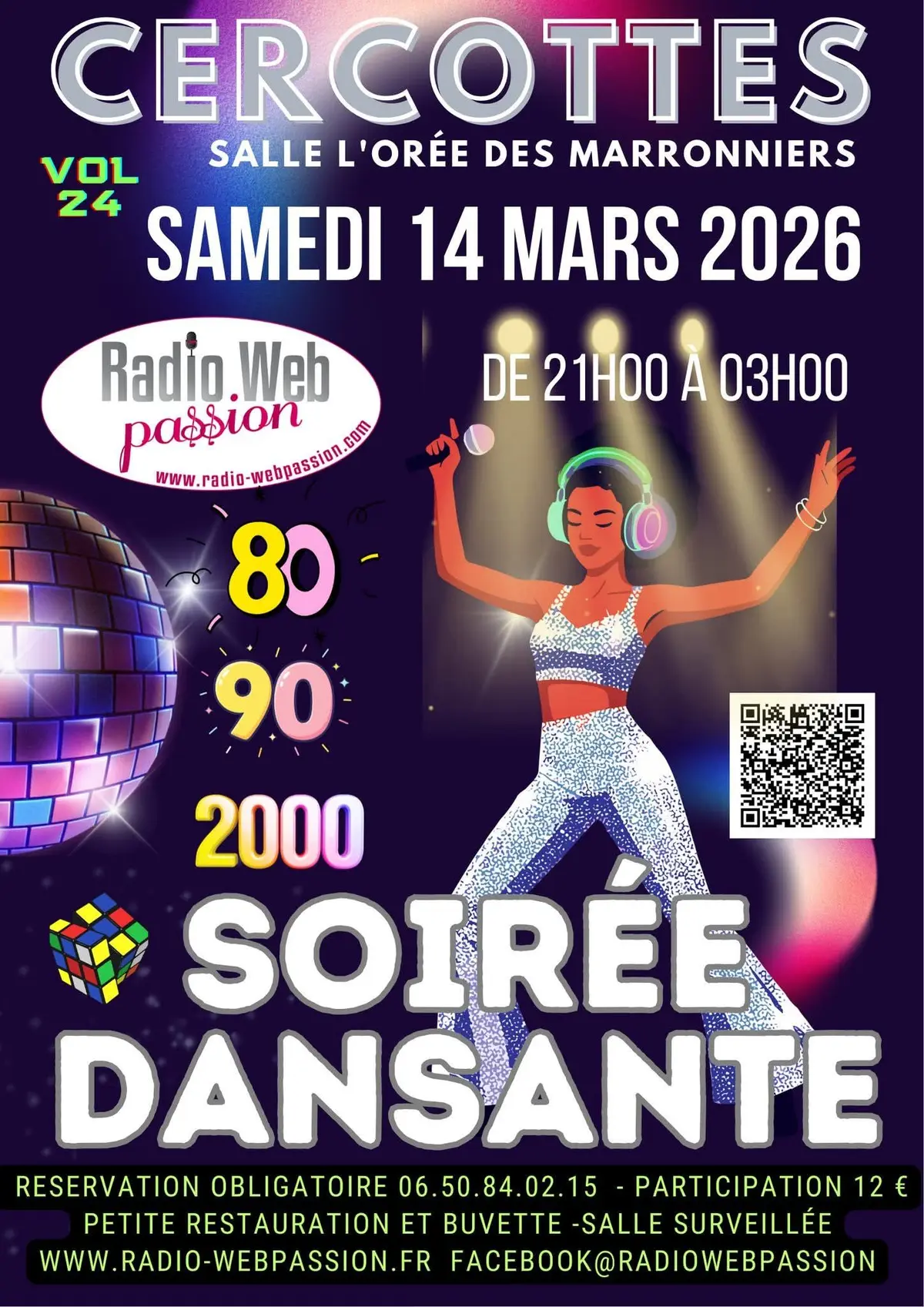 Soirée dansante 80/90 