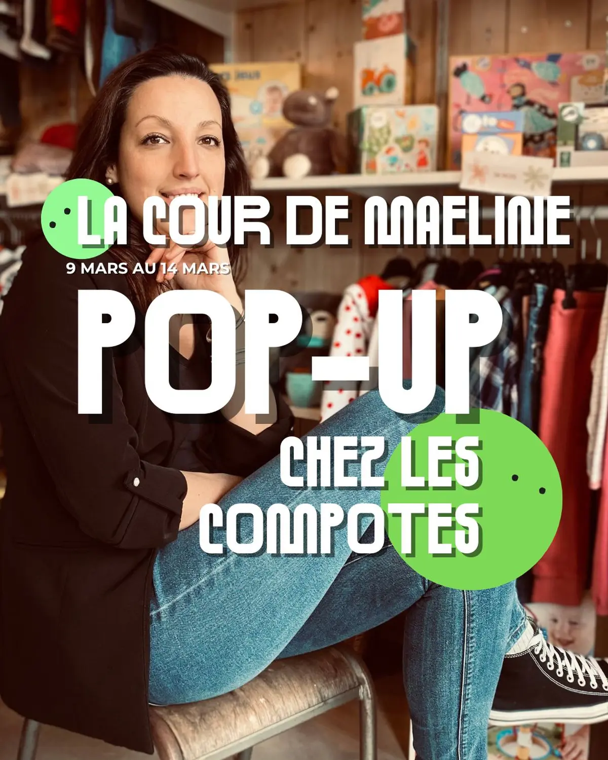 Pop-up Seconde main pour enfants - La cour de Maeline 