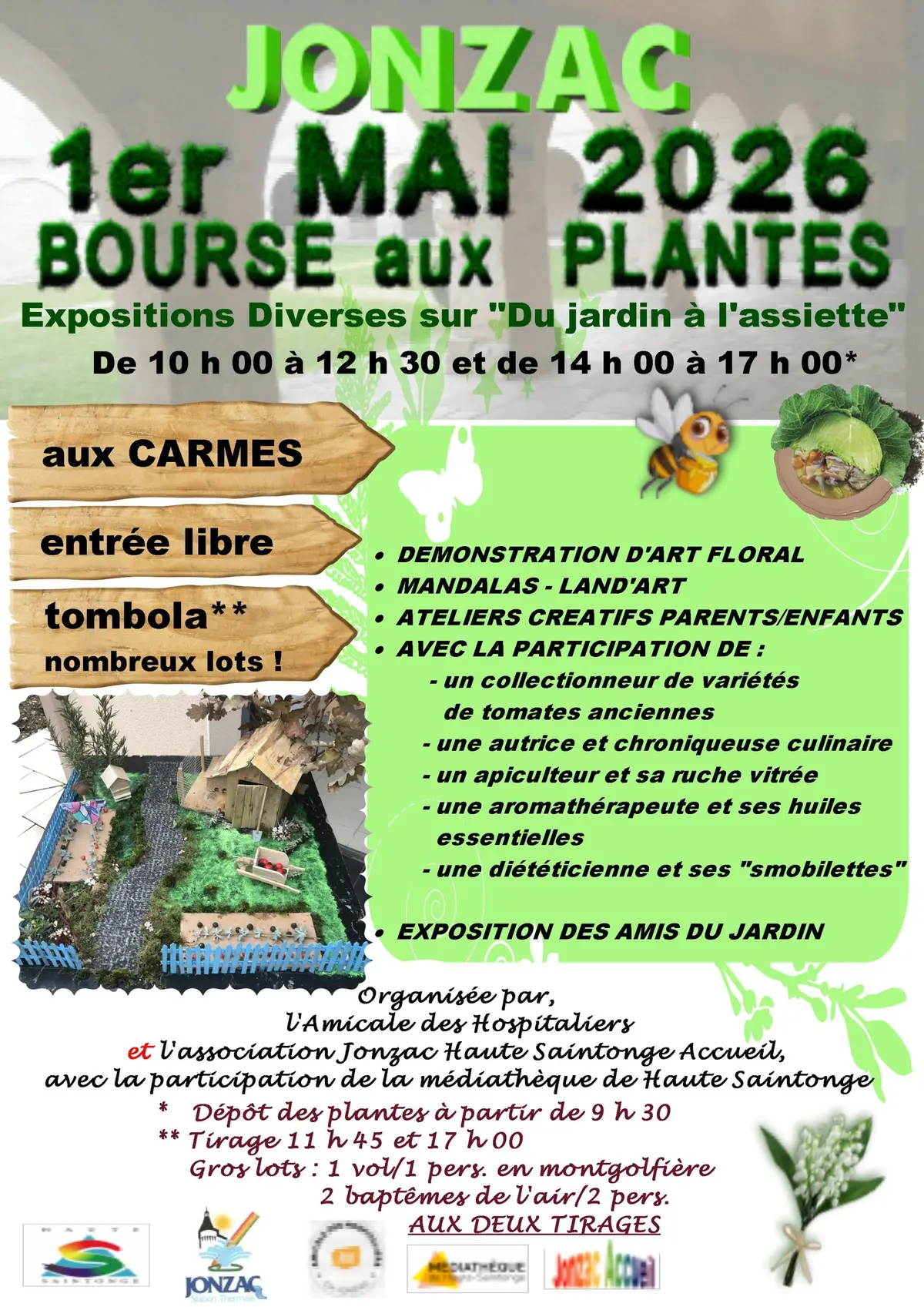 BOURSE AUX PLANTES et Fête au jardin