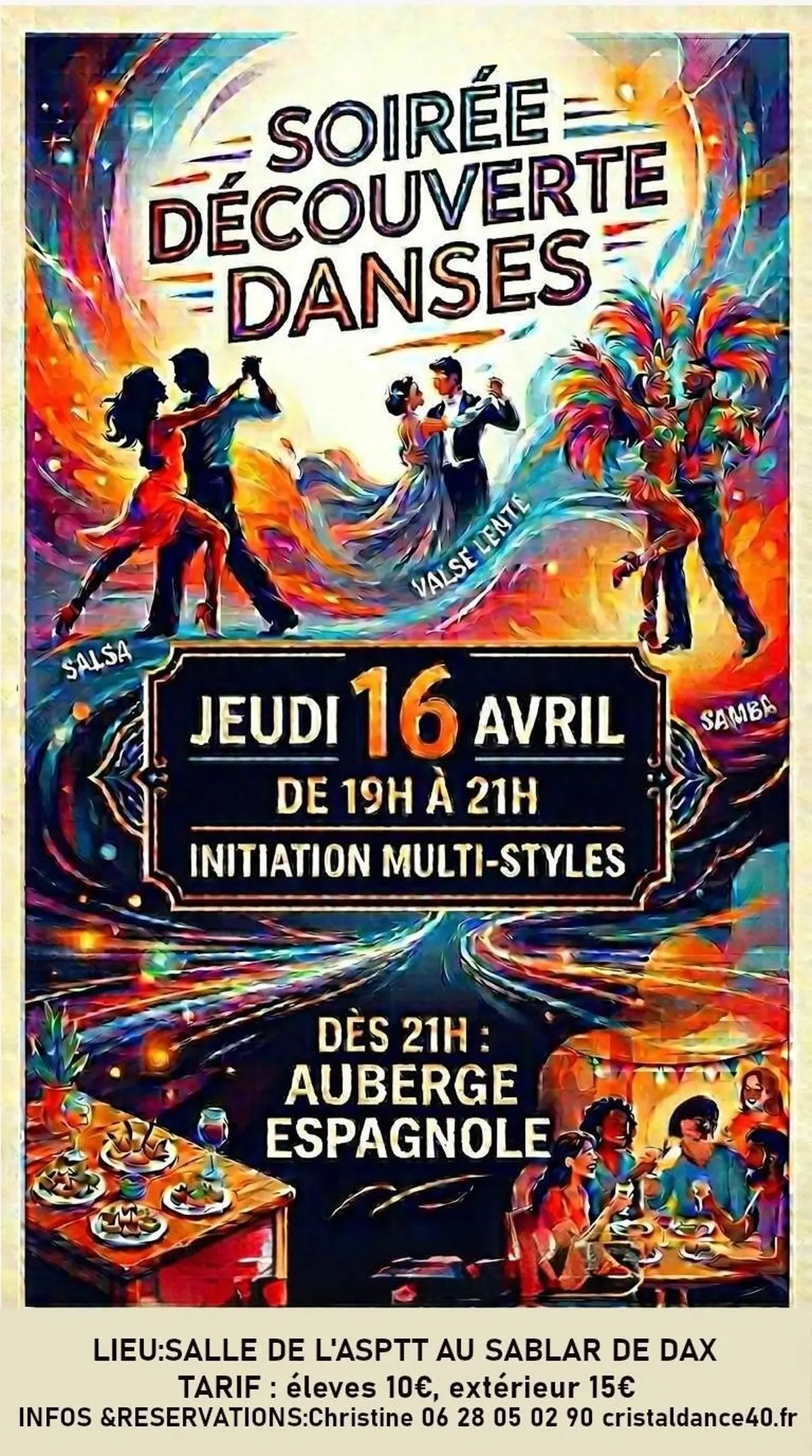 Soirée Découverte Danses
