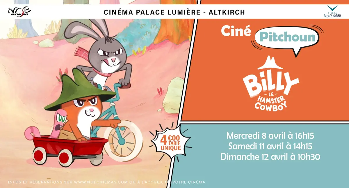 Ciné Pitchoun / Billy Le Hamster Cowboy
