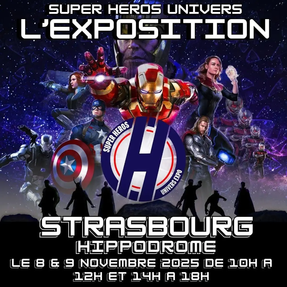 L'exposition des Super Héros débarque à Strasbourg