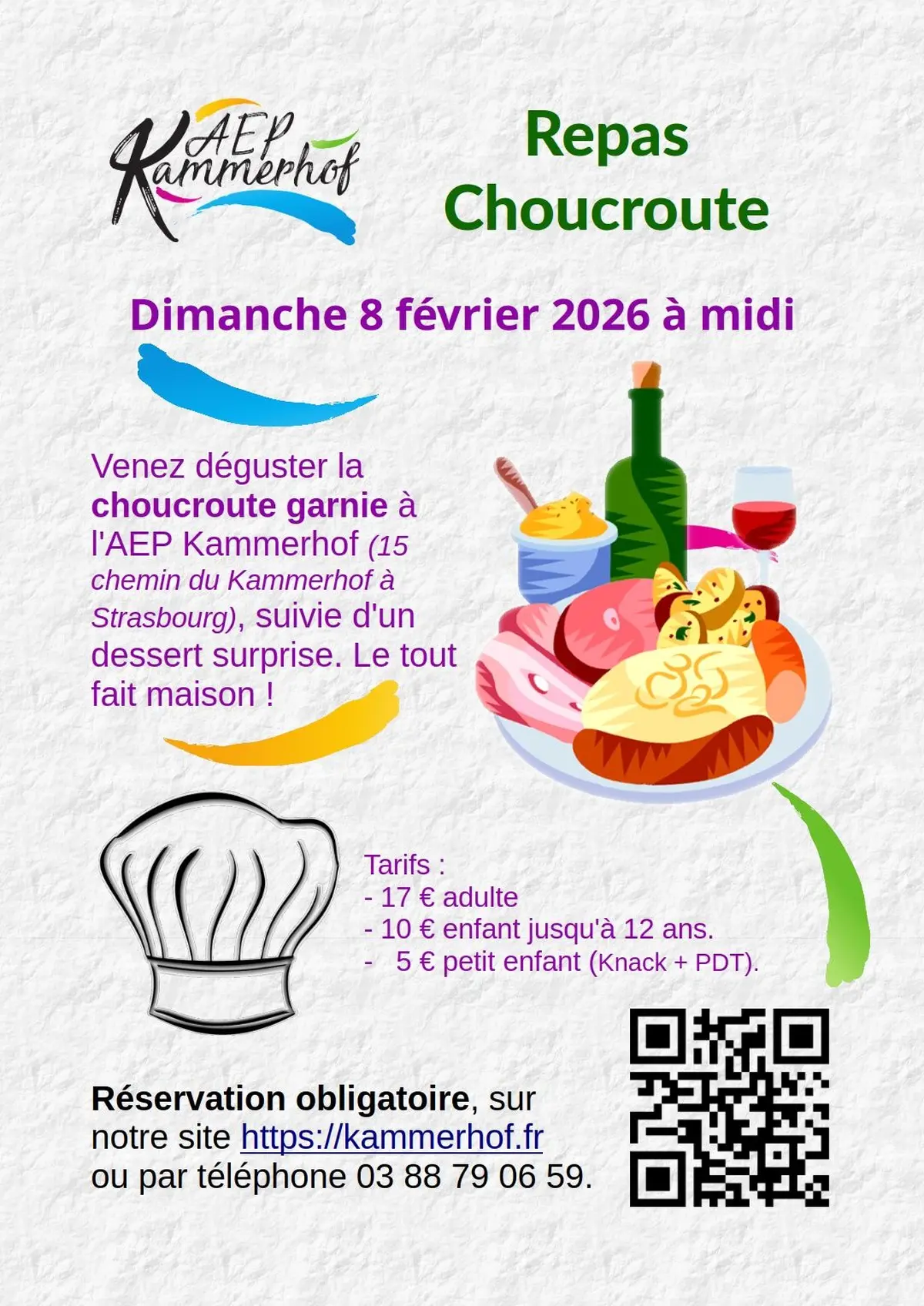 Choucroute et jeux de société au Neuhof