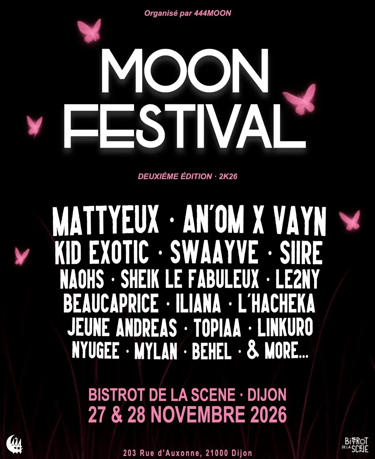 Moon Festival, Édition 2026
