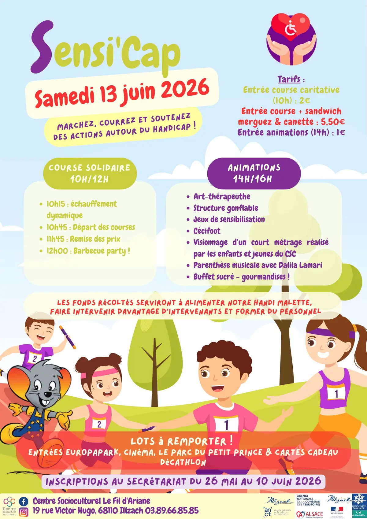 Sensi’Cap 2026 : une journée sportive et solidaire pour tous !