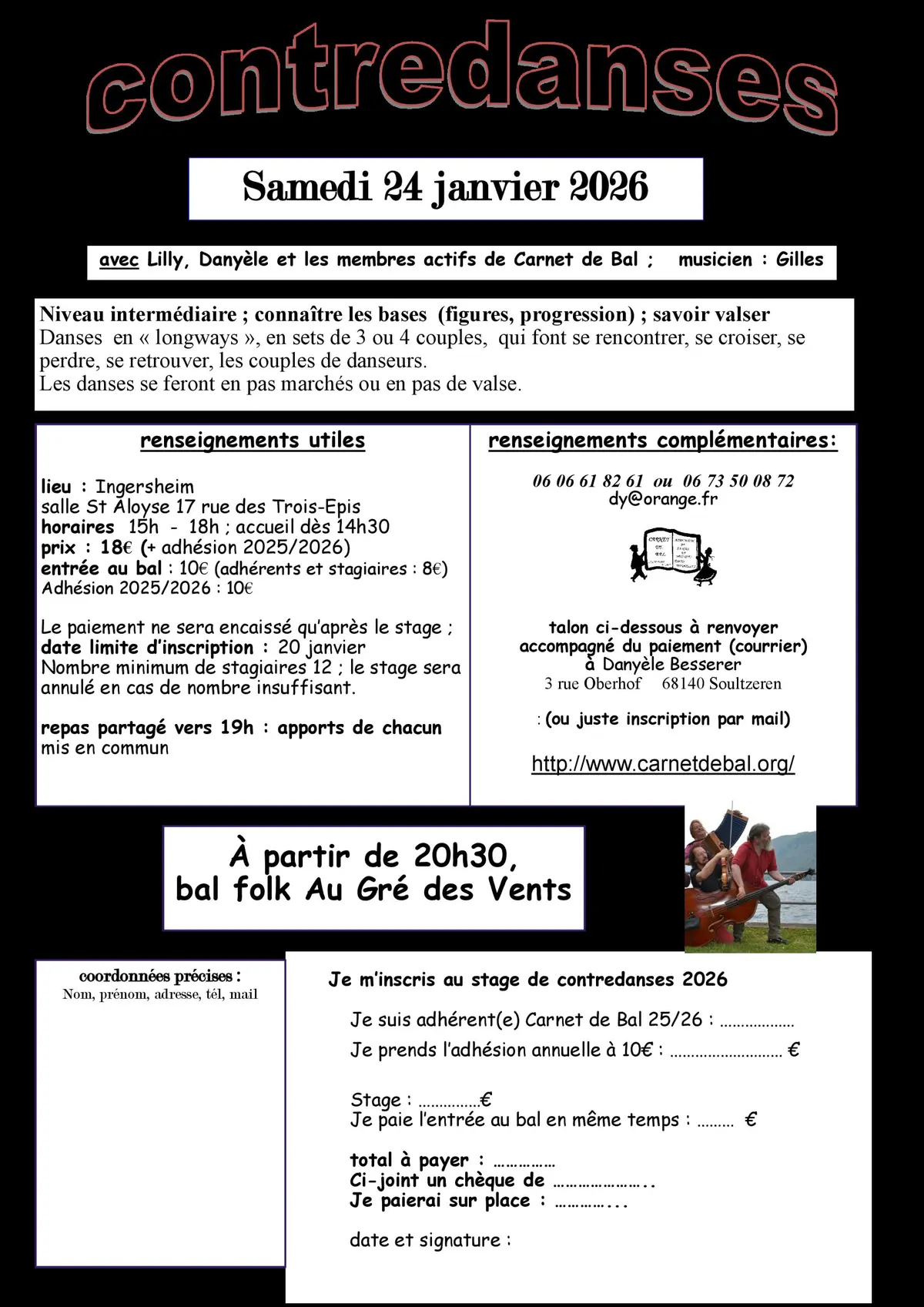 Bal folk Au Gré des Vents