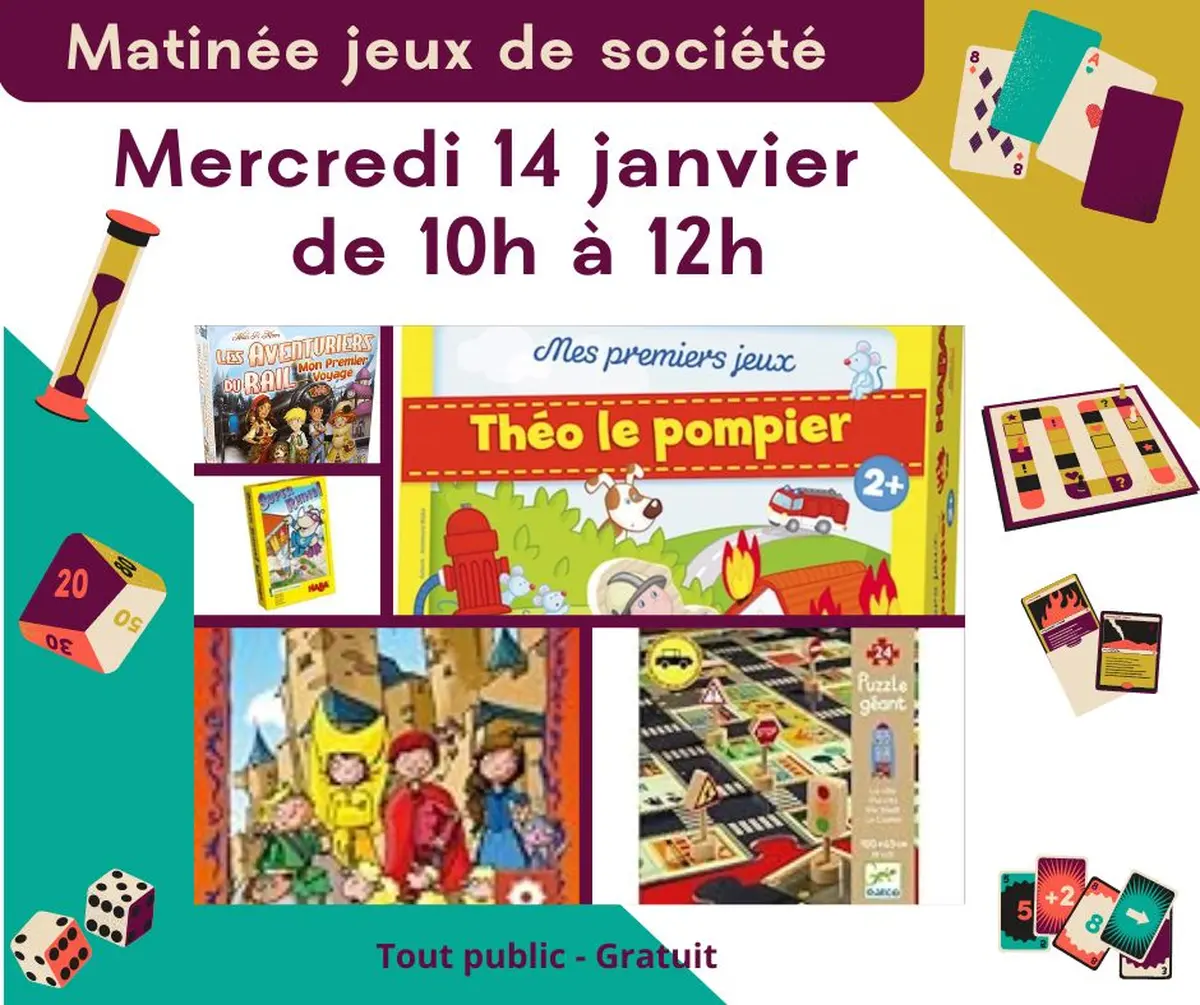 Matinée Jeux de société