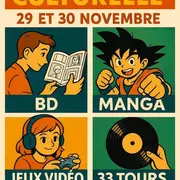 Foire culturelle : BD, Mangas, 33 Tours & Jeux vidéos