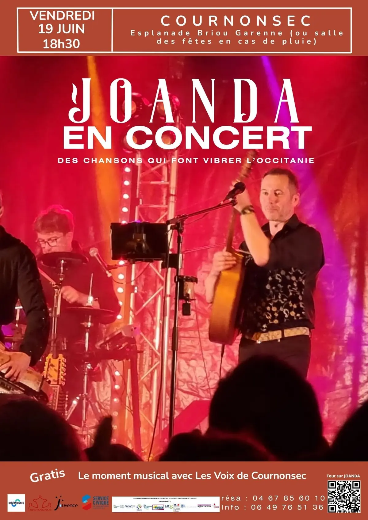 1000 ans - Joanda en concert