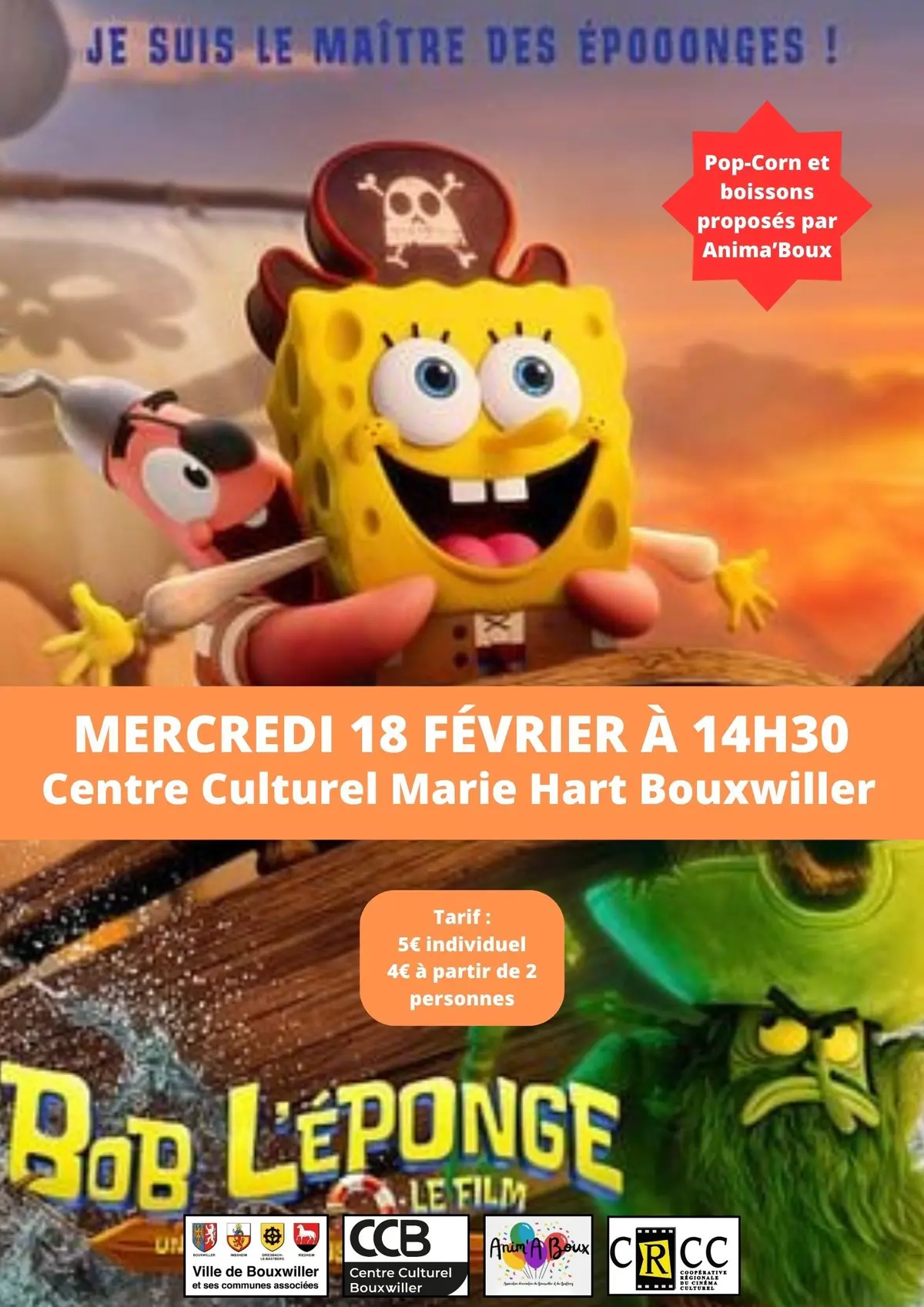 Cinéma : Bob l'éponge