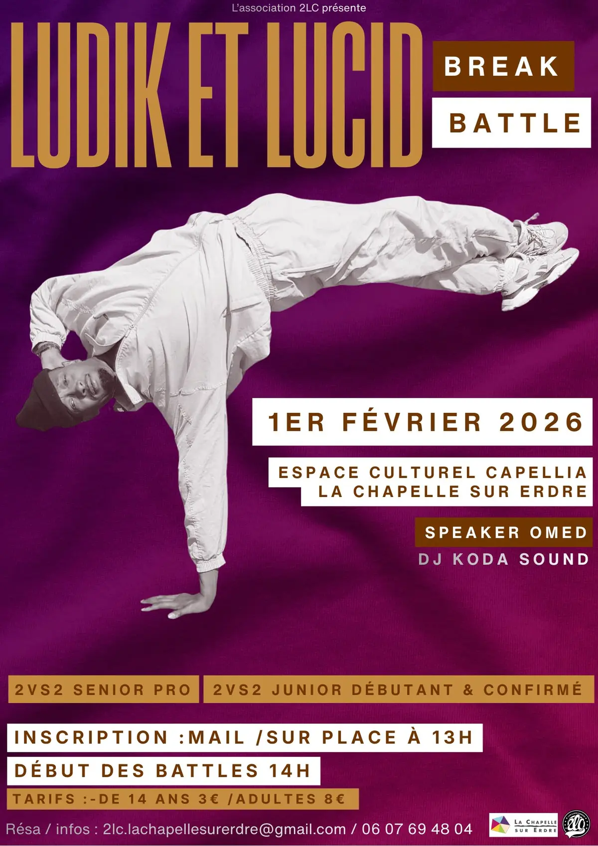 Ludik et Lucid break battle
