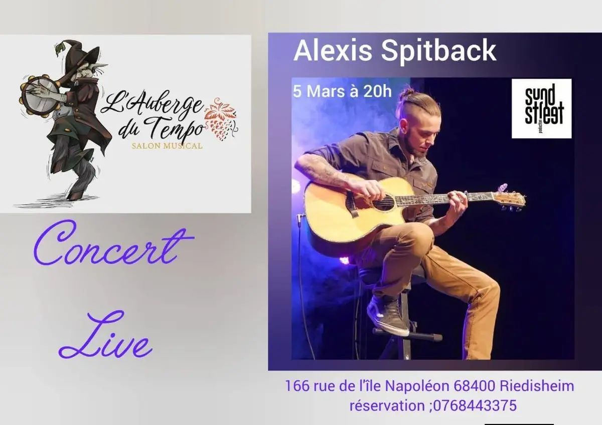 Concert Live : Alexis Spitback 