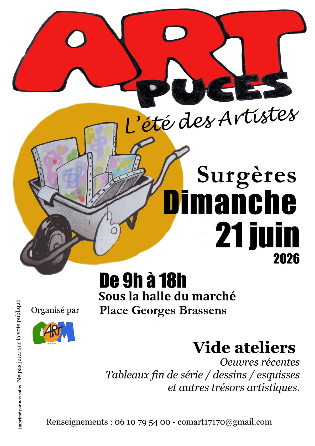 Art Puces vide ateliers d'artistes 