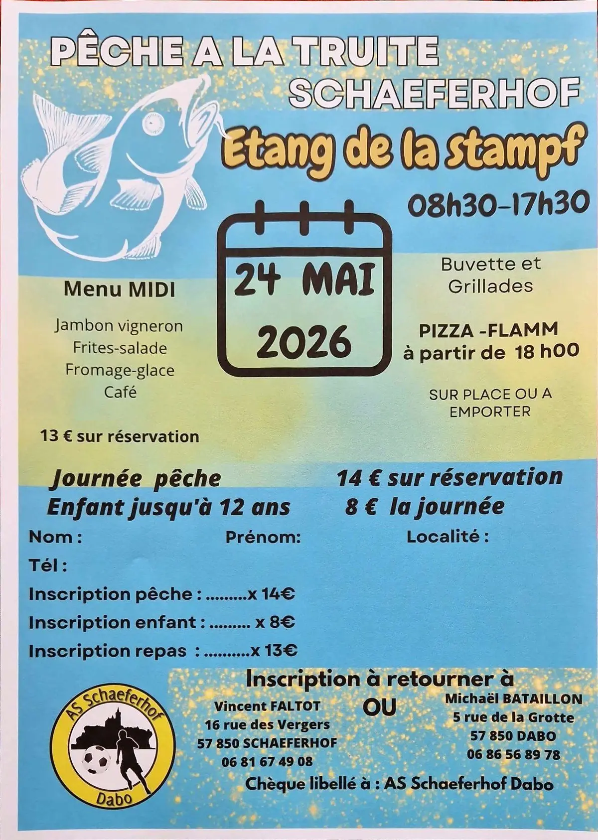 Journée Pêche à la Truite